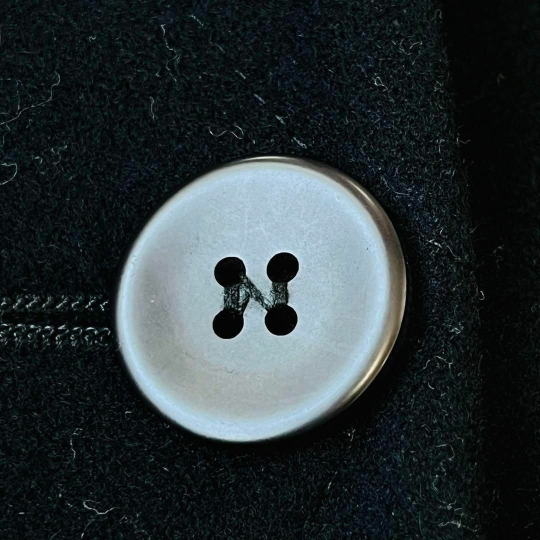 エンポリオアルマーニ ノーカラー　ジャケット　カシミア混　ブラック レディースのジャケット/アウター(テーラードジャケット)の商品写真