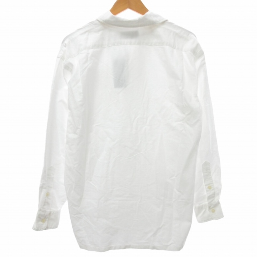 POLO RALPH LAUREN(ポロラルフローレン)のポロ バイ ラルフローレン オープンカラーシャツ 長袖 ロゴ刺繍 ホワイト XS メンズのトップス(シャツ)の商品写真