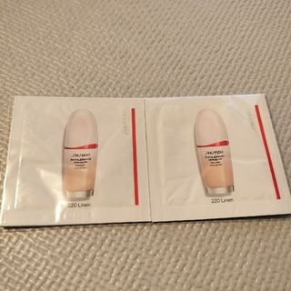 シセイドウ(SHISEIDO (資生堂))のSHISEIDO資生堂エッセンススキングロウファンデーション220リネン２包(ファンデーション)