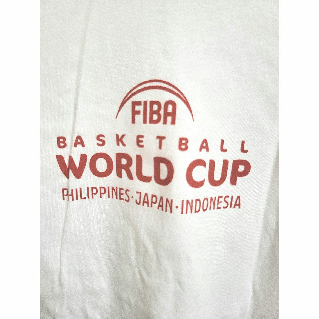 FIBA BASKETBALL WORLD CUP 応援 Tシャツ M スポーツ/アウトドアのスポーツ/アウトドア その他(バスケットボール)の商品写真