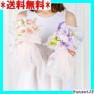 ☆母の日☆ siawadeky ソープフラワー 花束 バラ トバッグ付き 401(その他)