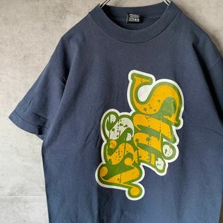 ステューシー(STUSSY)の【ビックプリントロゴ】stussy古着Tシャツ紺ストリート　ショーンフォント(Tシャツ/カットソー(半袖/袖なし))