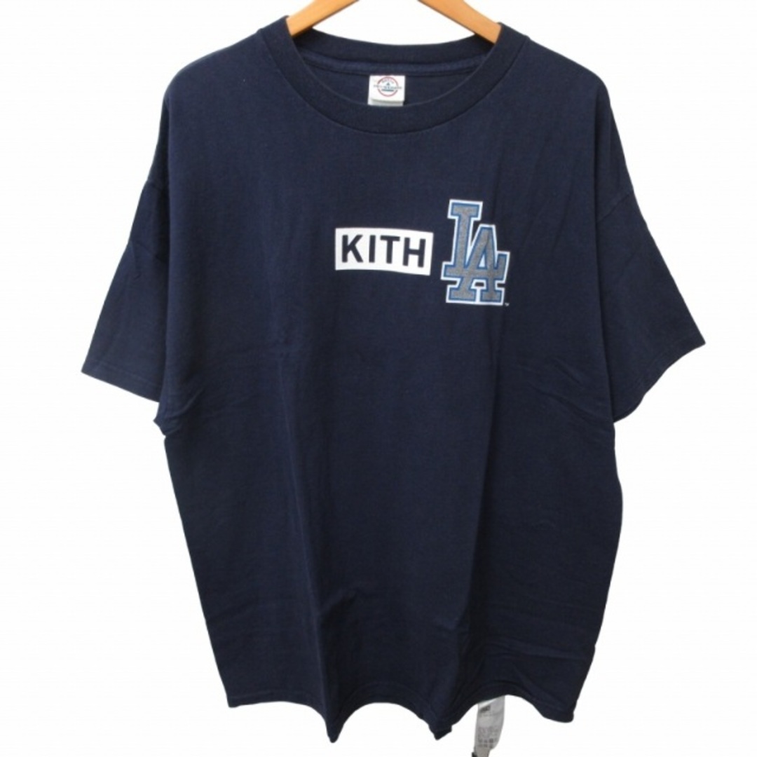 キス タグ付 ゲリラヴィンテージシリーズ デルタ Tシャツ カットソー 紺 XL メンズのトップス(Tシャツ/カットソー(半袖/袖なし))の商品写真