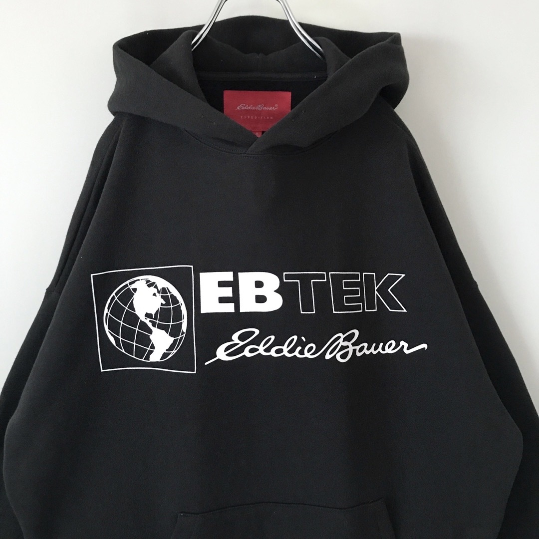 Eddie Bauer(エディーバウアー)のEBTEK エディーバウアー★90s復刻ロゴ★オーバーサイズ★スウェットパーカー メンズのトップス(パーカー)の商品写真