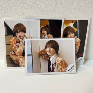 ジャニーズ(Johnny's)の福本大晴　公式写真　4枚(アイドルグッズ)