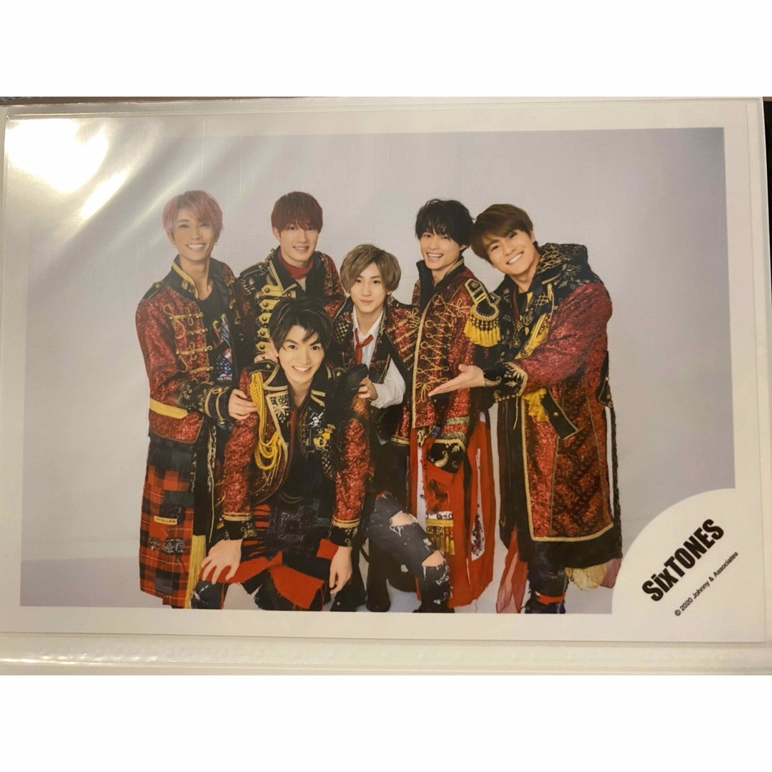 SixTONES(ストーンズ)のSixTONES 公式写真 集合 エンタメ/ホビーのタレントグッズ(アイドルグッズ)の商品写真