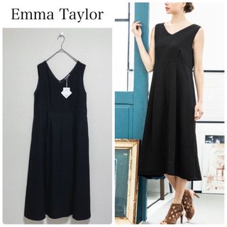 エマテイラー(Emma Taylor)の【新品タグ付】Emma Taylor RING DOT FLARE DRESS(ロングワンピース/マキシワンピース)