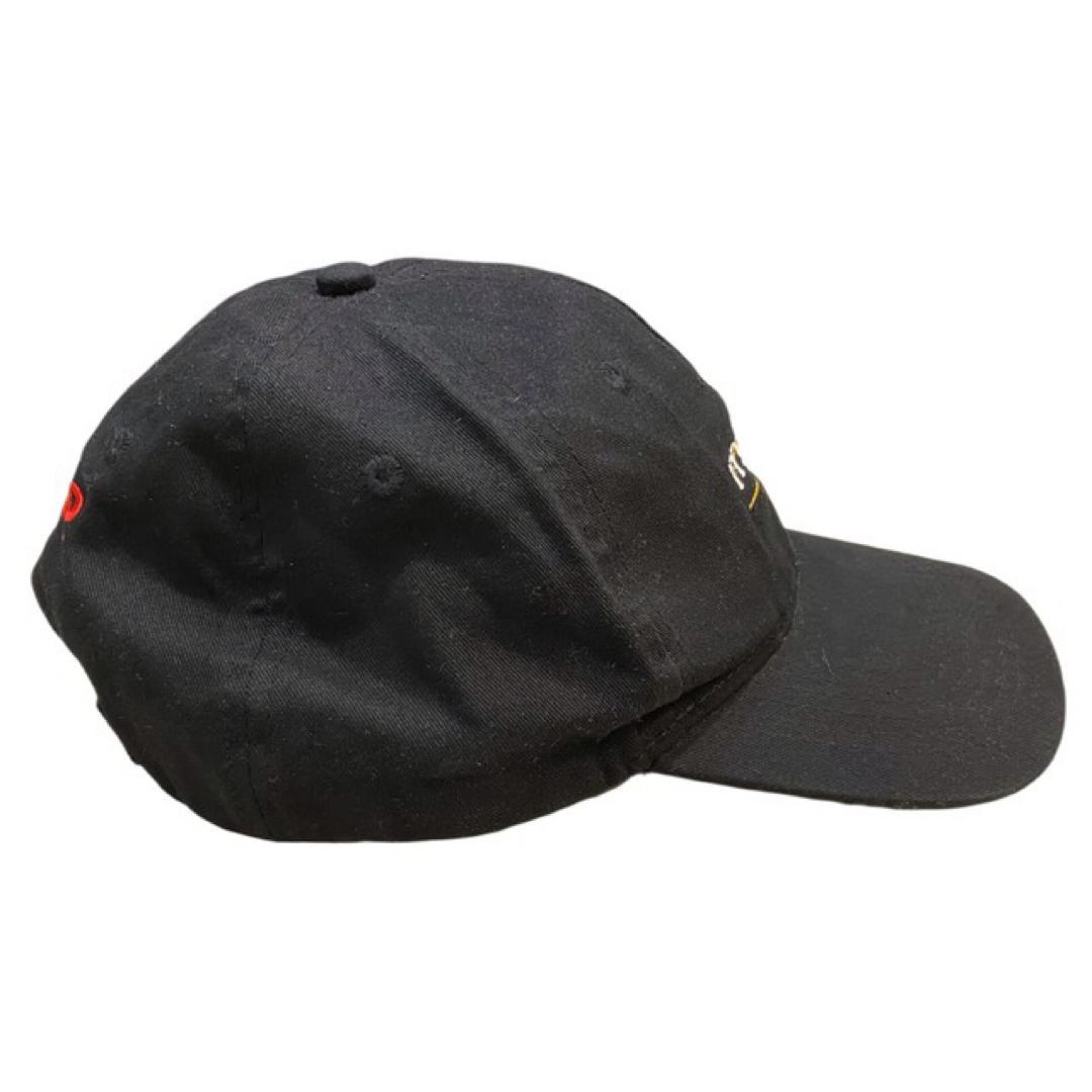 VINTAGE(ヴィンテージ)のビンテージ SHARP marco 企業ロゴ刺繍 キャップ ブラック メンズの帽子(キャップ)の商品写真
