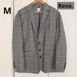 レボ(REVO.)のrevo. レヴォ　グレンチェック　テーラードジャケット　サイズ1  M(テーラードジャケット)