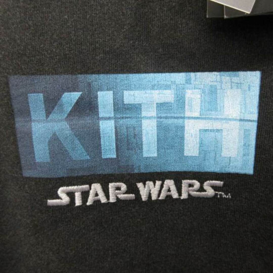 KITH×スターウォーズ タグ付 デス・スター ヴィンテージ Tシャツ 黒 XL メンズのトップス(Tシャツ/カットソー(半袖/袖なし))の商品写真