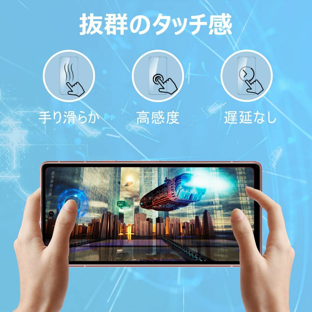 【在庫処分】【4枚セット】 Google Pixel 7A ガラスフィルム 2枚 スマホ/家電/カメラのスマホアクセサリー(その他)の商品写真