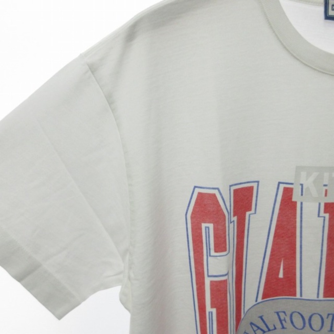 キス×NFL タグ付 23年製 GIANTS VINTAGE Tシャツ 白 L メンズのトップス(Tシャツ/カットソー(半袖/袖なし))の商品写真