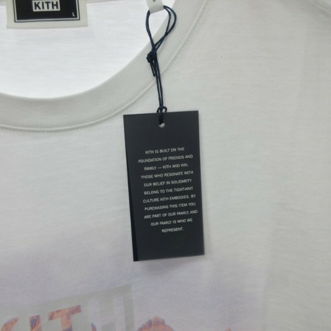 キス タグ付 23年製 ストア限定 vintage Tシャツ 半袖 白 L メンズのトップス(Tシャツ/カットソー(半袖/袖なし))の商品写真
