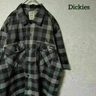 GENUINE Dickies ディッキーズ シャツ ナイロン 半袖 M