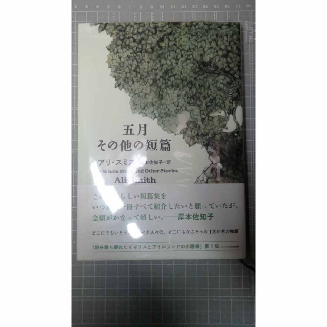 サイン本　五月その他の短篇　アリ·スミス　ボリス雑貨店 エンタメ/ホビーの本(文学/小説)の商品写真