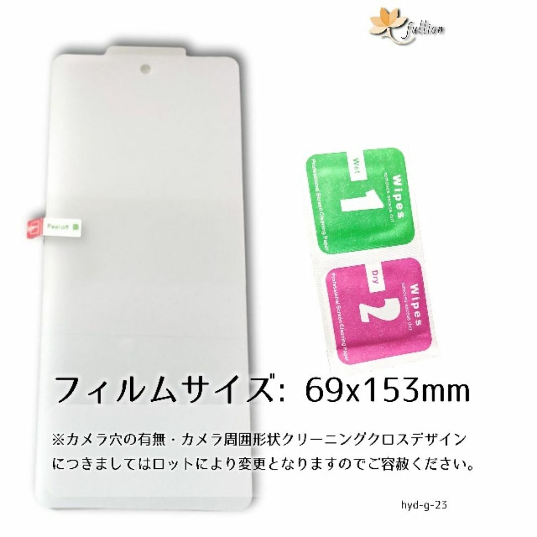 Galaxy A53 5G ハイドロゲル フィルム 1p スマホ/家電/カメラのスマホアクセサリー(保護フィルム)の商品写真