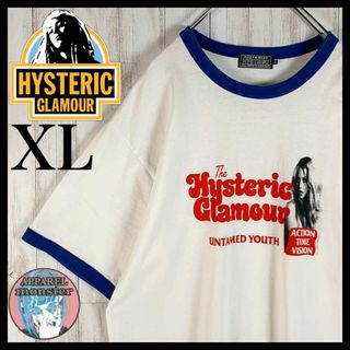 【超絶人気モデル】ヒステリックグラマー ヒスガール 即完売 希少 リンガーシャツ(Tシャツ/カットソー(半袖/袖なし))