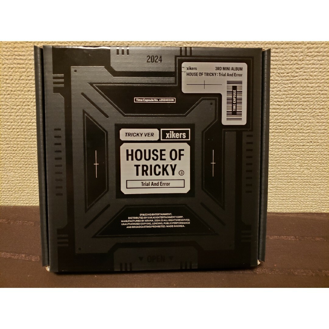 xikers【HOUSE of TRICKY:Trial And Error】 エンタメ/ホビーのCD(K-POP/アジア)の商品写真