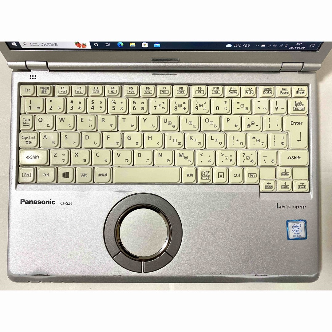 Panasonic(パナソニック)のOffice付‼️Let's Note　CF-SZ6RDYVS　ノートパソコン！ スマホ/家電/カメラのPC/タブレット(ノートPC)の商品写真