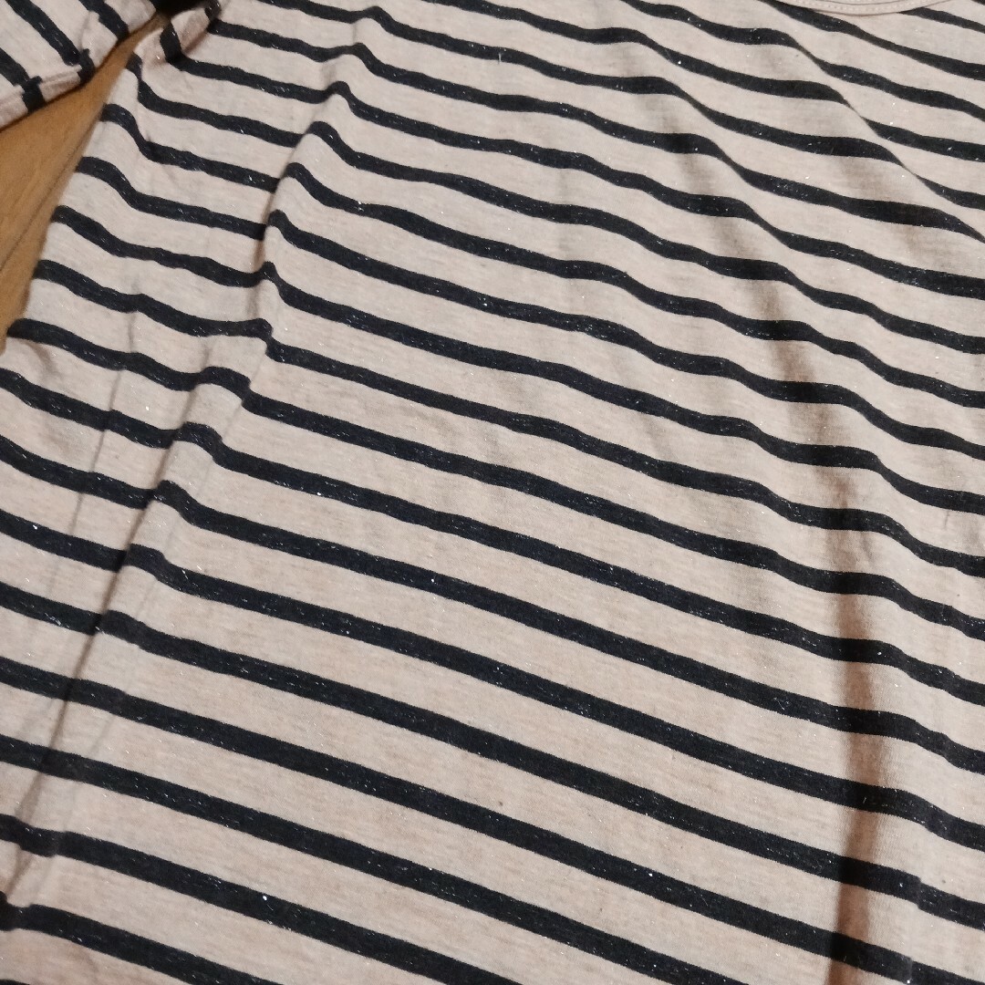 ボーダー長袖ティシャツ　アズノーアズ レディースのトップス(シャツ/ブラウス(長袖/七分))の商品写真