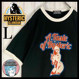 ヒステリックグラマー(HYSTERIC GLAMOUR)の【Kyan着用モデル】ヒステリックグラマー 超希少カラー 即完売 リンガーシャツ(Tシャツ/カットソー(半袖/袖なし))