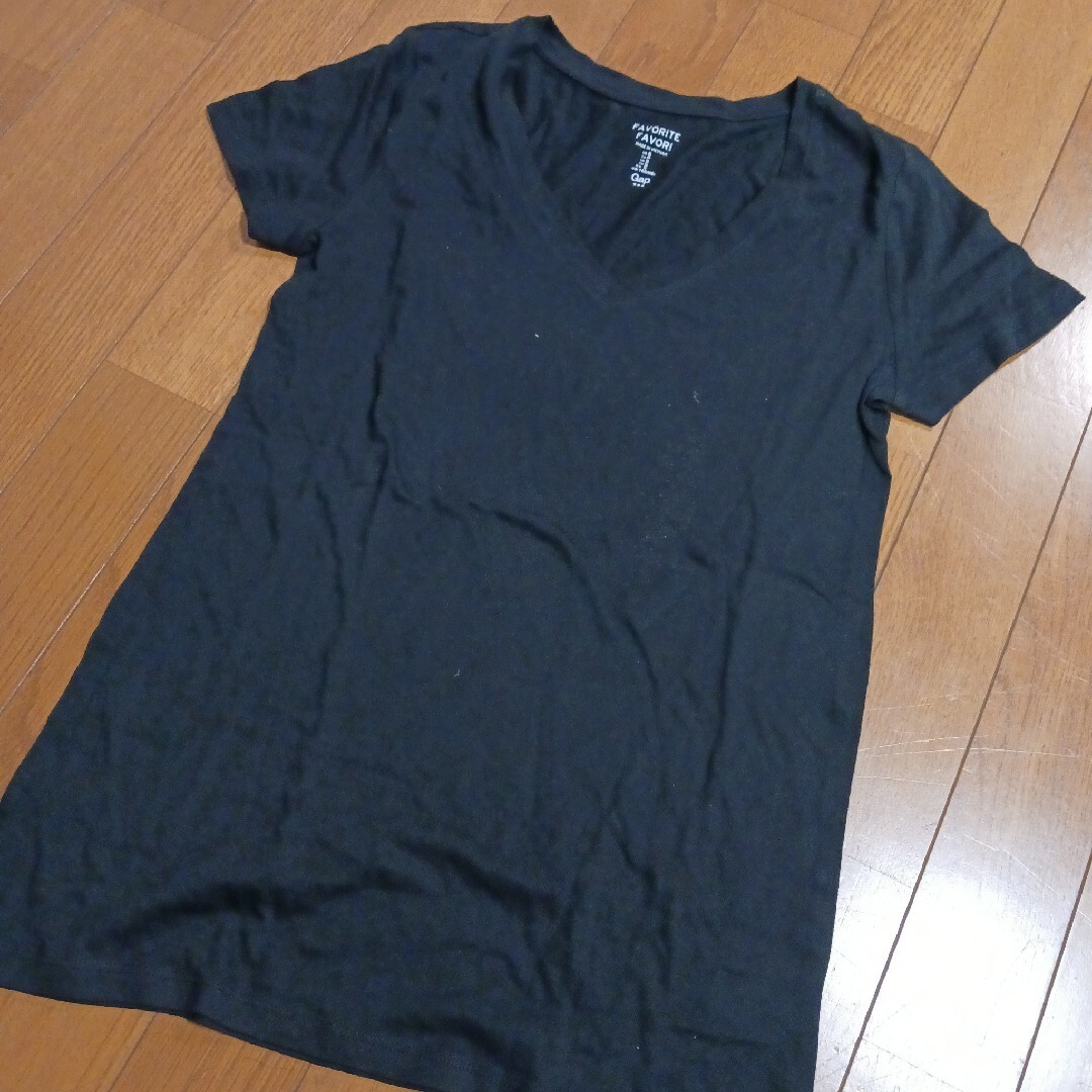 VネックTシャツ レディースのトップス(シャツ/ブラウス(長袖/七分))の商品写真