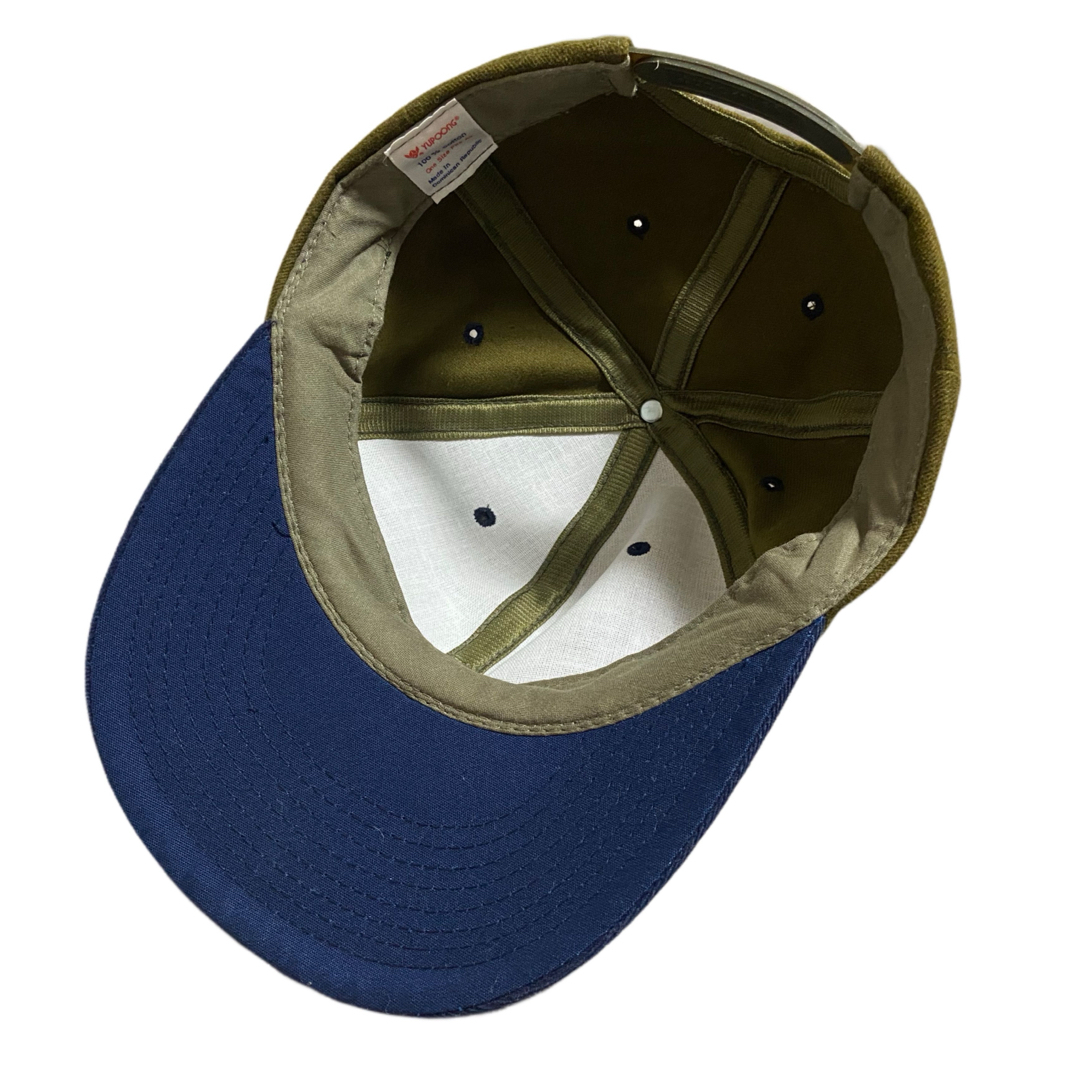 古着 デッドストック90s YUPOONG ユーポン ツートン キャップ CAP メンズの帽子(キャップ)の商品写真