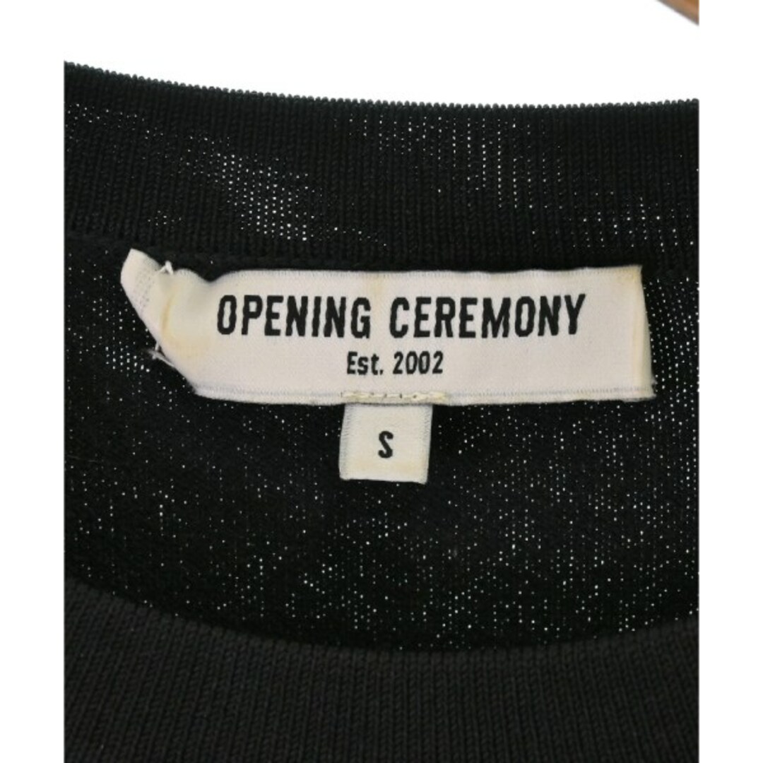 OPENING CEREMONY(オープニングセレモニー)のOPENING CEREMONY ニット・セーター S 黒 【古着】【中古】 レディースのトップス(ニット/セーター)の商品写真