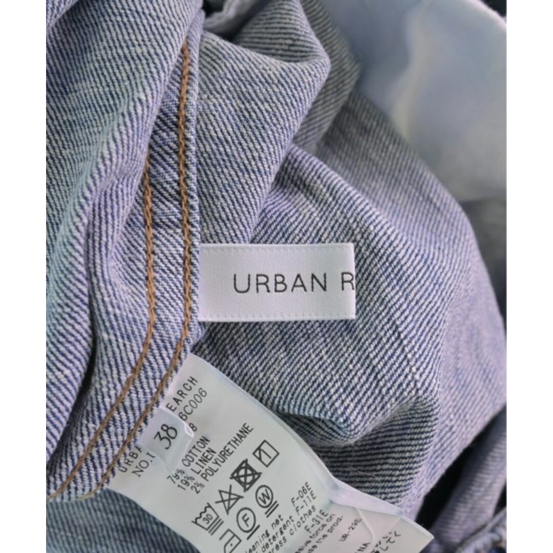 URBAN RESEARCH(アーバンリサーチ)のURBAN RESEARCH オールインワン/サロペット 38(M位) 青 【古着】【中古】 レディースのパンツ(サロペット/オーバーオール)の商品写真