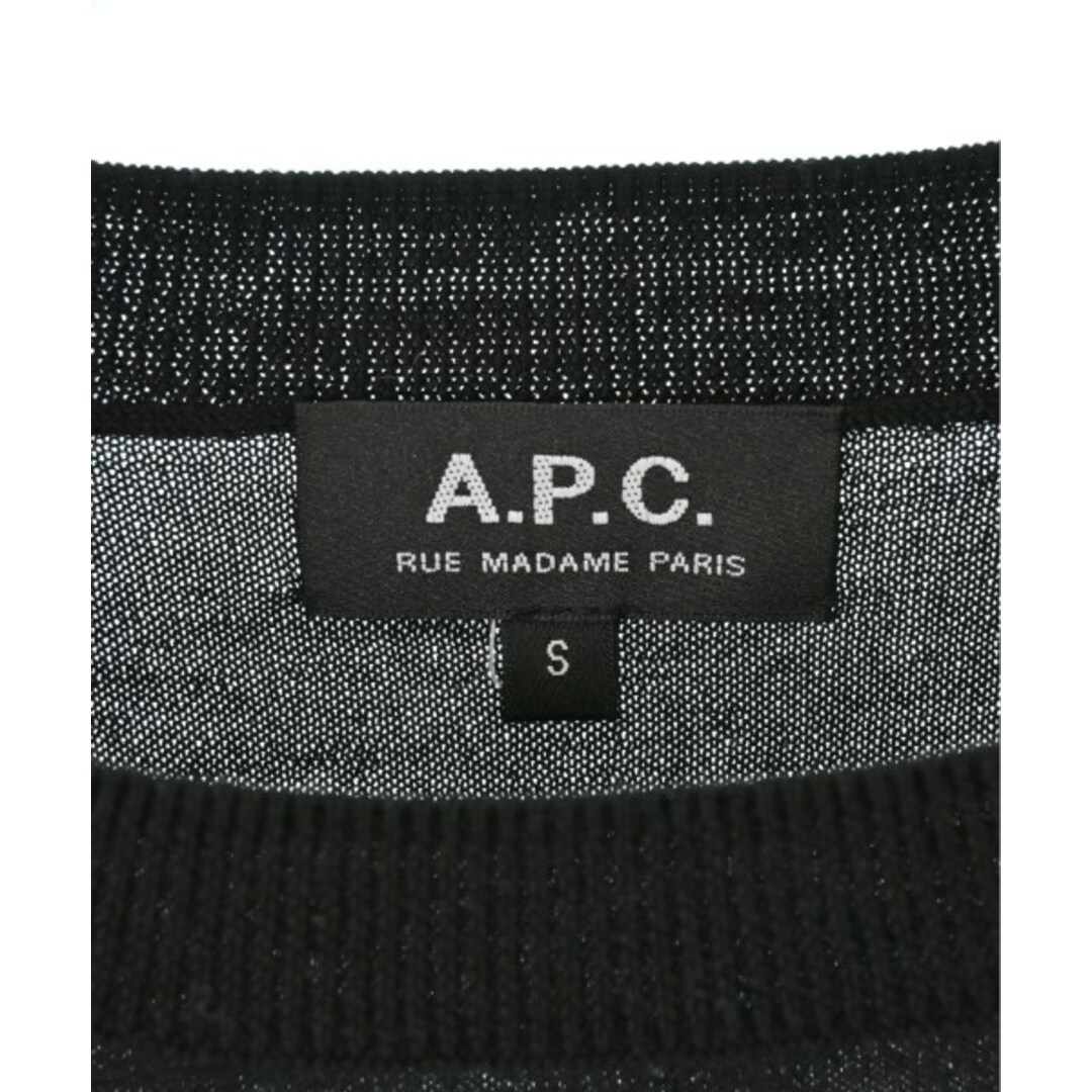 A.P.C. アーペーセー ニット・セーター S 黒 【古着】【中古】 レディースのトップス(ニット/セーター)の商品写真