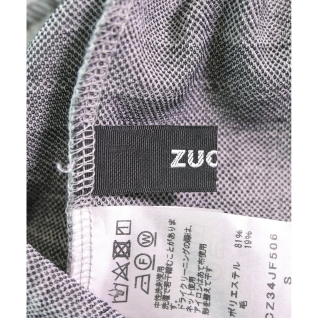 ZUCCa(ズッカ)のZUCCa ズッカ パンツ（その他） S グレーx黒(チェック) 【古着】【中古】 メンズのパンツ(その他)の商品写真