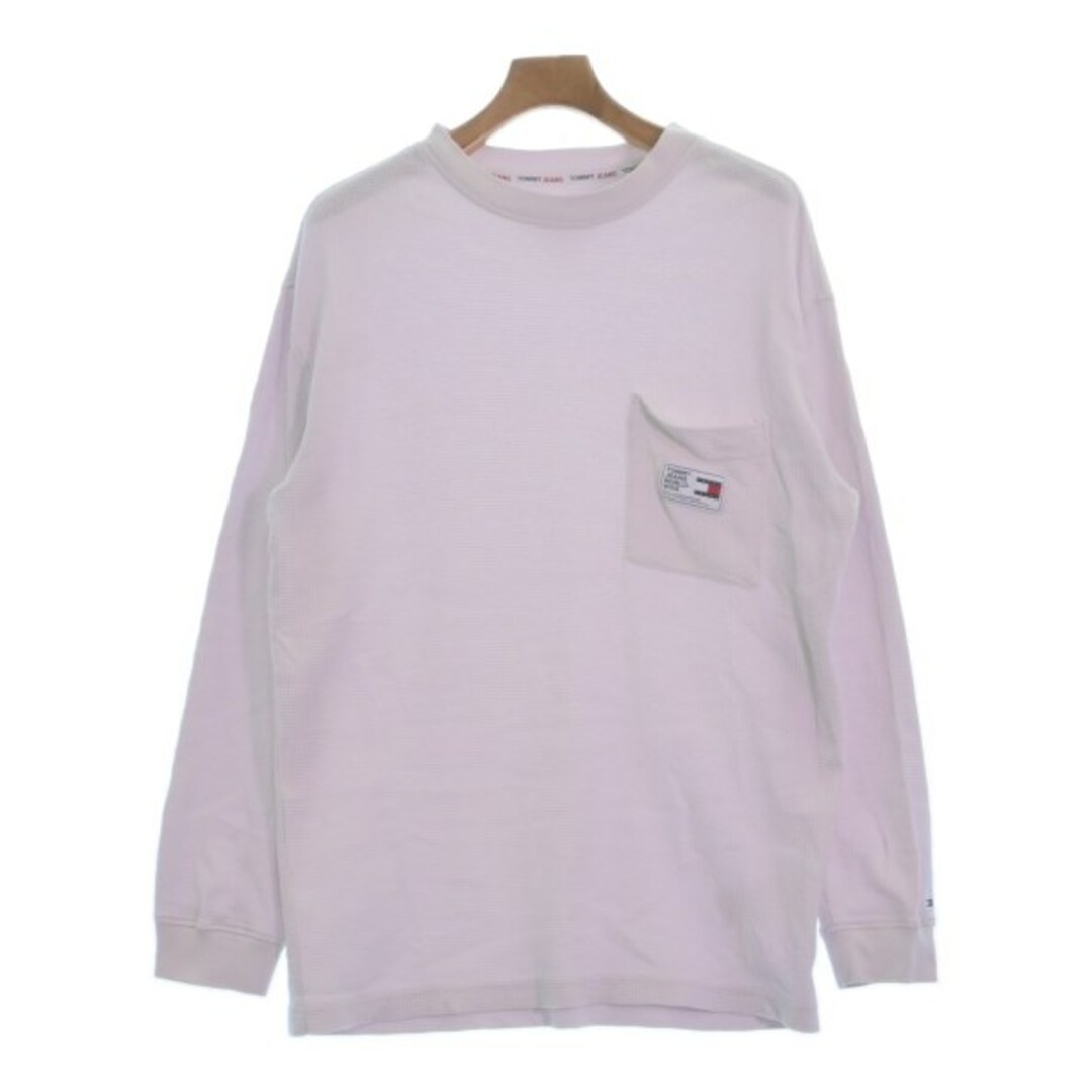 TOMMY JEANS(トミージーンズ)のTOMMY JEANS トミージーンズ Tシャツ・カットソー M ピンク 【古着】【中古】 メンズのトップス(Tシャツ/カットソー(半袖/袖なし))の商品写真