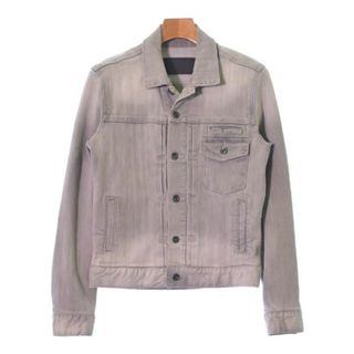 テットオム(TETE HOMME)のTETE HOMME テットオム デニムジャケット 4(XS位) グレー 【古着】【中古】(Gジャン/デニムジャケット)