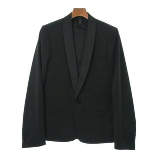 ディオールオム(DIOR HOMME)のDior Homme ディオールオム テーラードジャケット 46(M位) 黒 【古着】【中古】(テーラードジャケット)