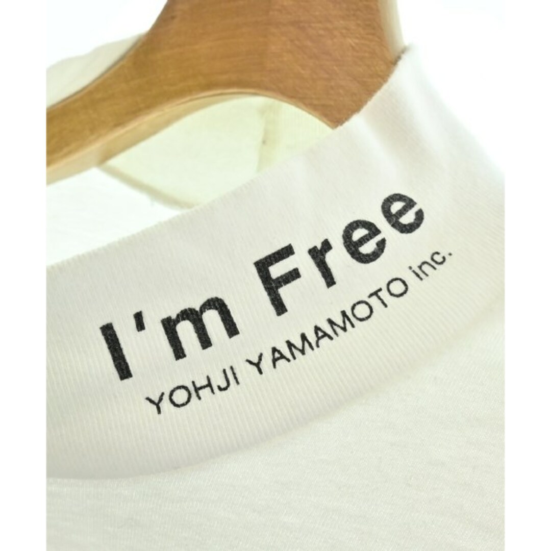 Yohji Yamamoto(ヨウジヤマモト)のYOHJI YAMAMOTO Tシャツ・カットソー 3(M位) 白 【古着】【中古】 メンズのトップス(Tシャツ/カットソー(半袖/袖なし))の商品写真