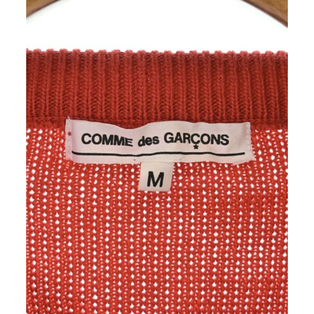 COMME des GARCONS(コムデギャルソン)のCOMME des GARCONS コムデギャルソン ニット・セーター M 赤 【古着】【中古】 メンズのトップス(ニット/セーター)の商品写真