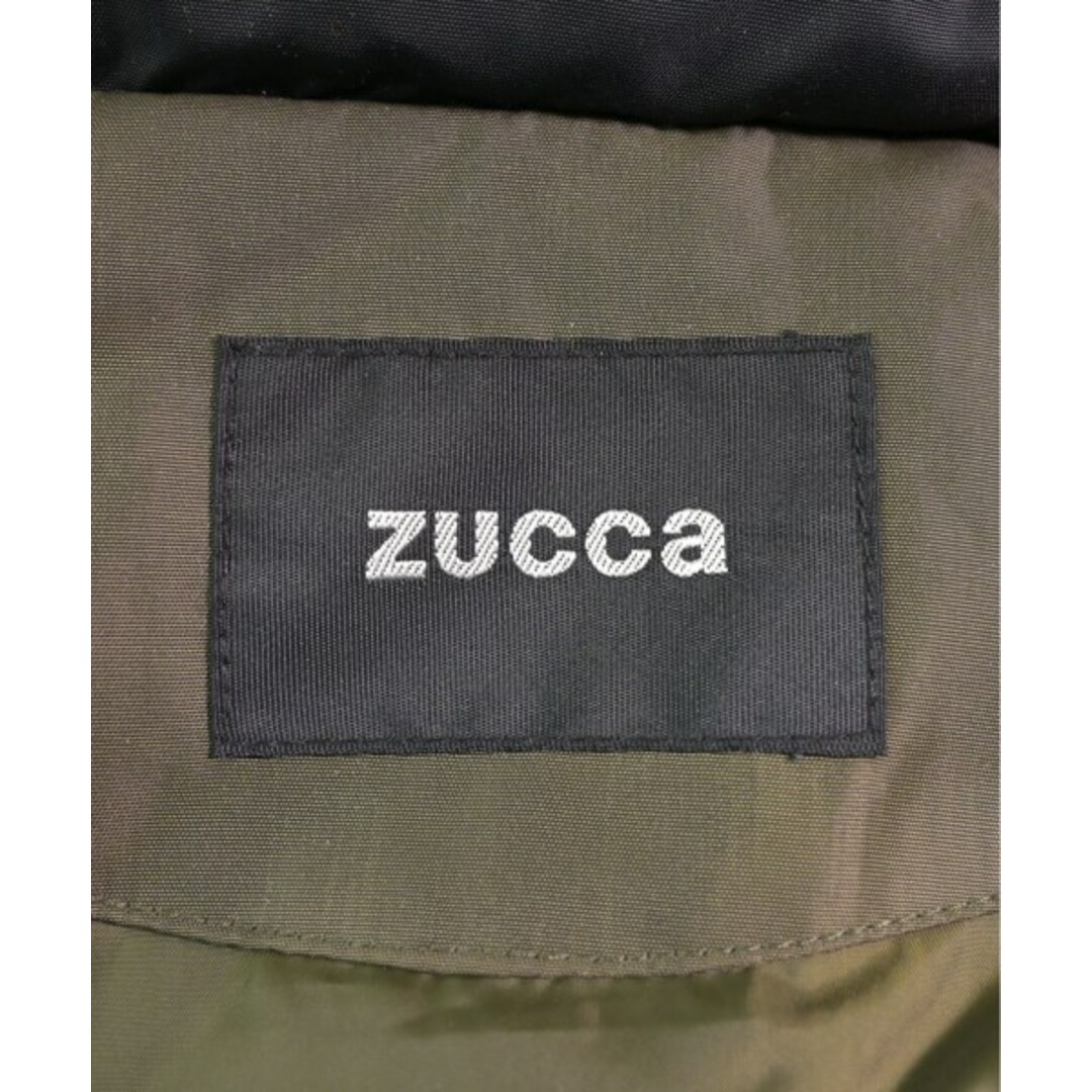 ZUCCa(ズッカ)のZUCCa ズッカ ブルゾン M カーキx黒 【古着】【中古】 メンズのジャケット/アウター(その他)の商品写真