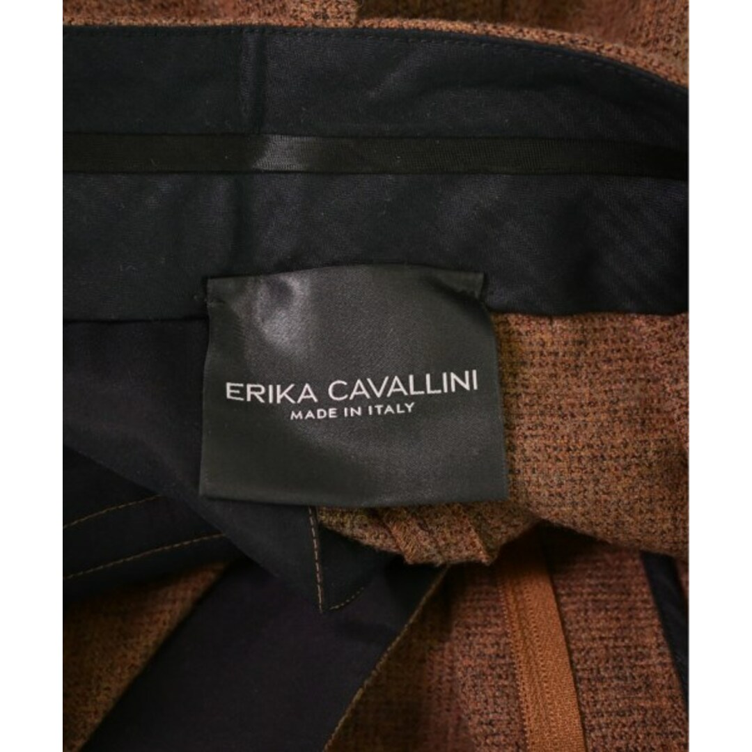 ERIKA CAVALLINI(エリカカヴァリー二)のERIKA CAVALLINI パンツ（その他） 38(S位) 茶 【古着】【中古】 レディースのパンツ(その他)の商品写真