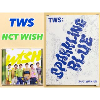 NCT WISH TWS 日本盤 韓国盤 アルバム CD トレカ 2枚セット(K-POP/アジア)