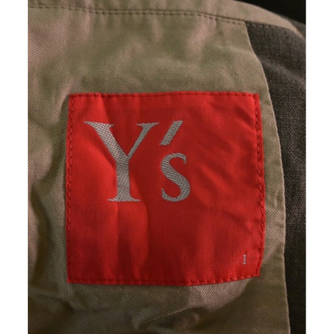 Y's Red Label カジュアルジャケット -(M位) カーキ 【古着】【中古】 レディースのジャケット/アウター(テーラードジャケット)の商品写真