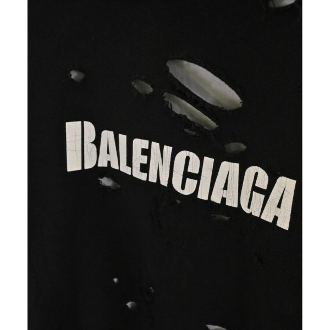 Balenciaga(バレンシアガ)のBALENCIAGA バレンシアガ パーカー XXS 黒 【古着】【中古】 メンズのトップス(パーカー)の商品写真