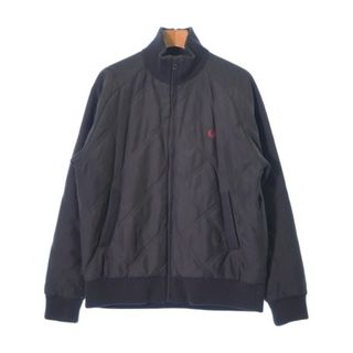 FRED PERRY - FRED PERRY フレッドペリー ミリタリーブルゾン 0(XS位) 黒 【古着】【中古】