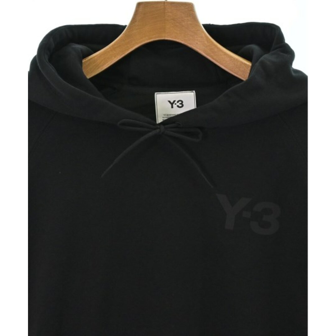 Y-3(ワイスリー)のY-3 ワイスリー パーカー S 黒 【古着】【中古】 メンズのトップス(パーカー)の商品写真