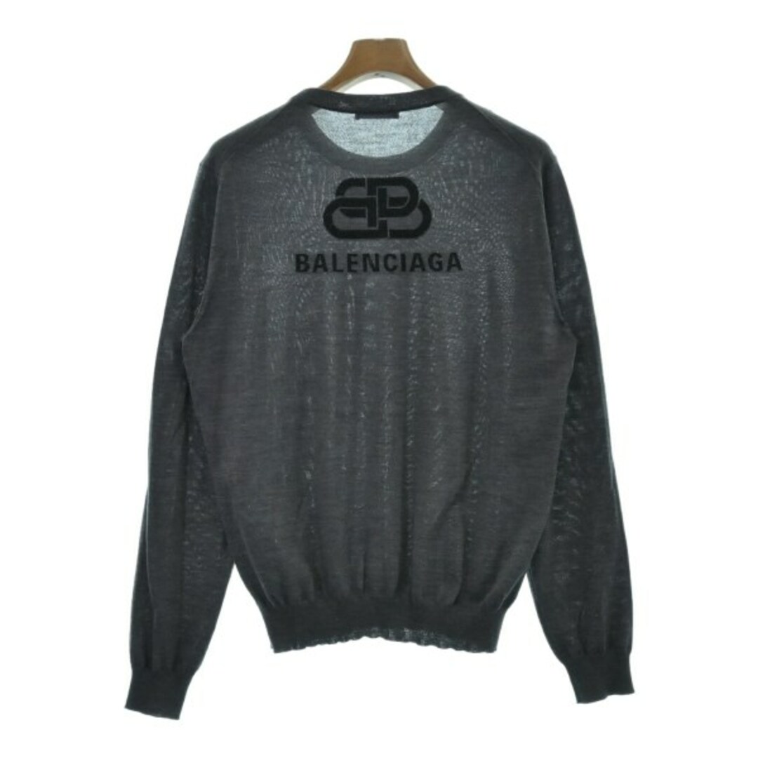 Balenciaga(バレンシアガ)のBALENCIAGA バレンシアガ ニット・セーター S グレー 【古着】【中古】 レディースのトップス(ニット/セーター)の商品写真
