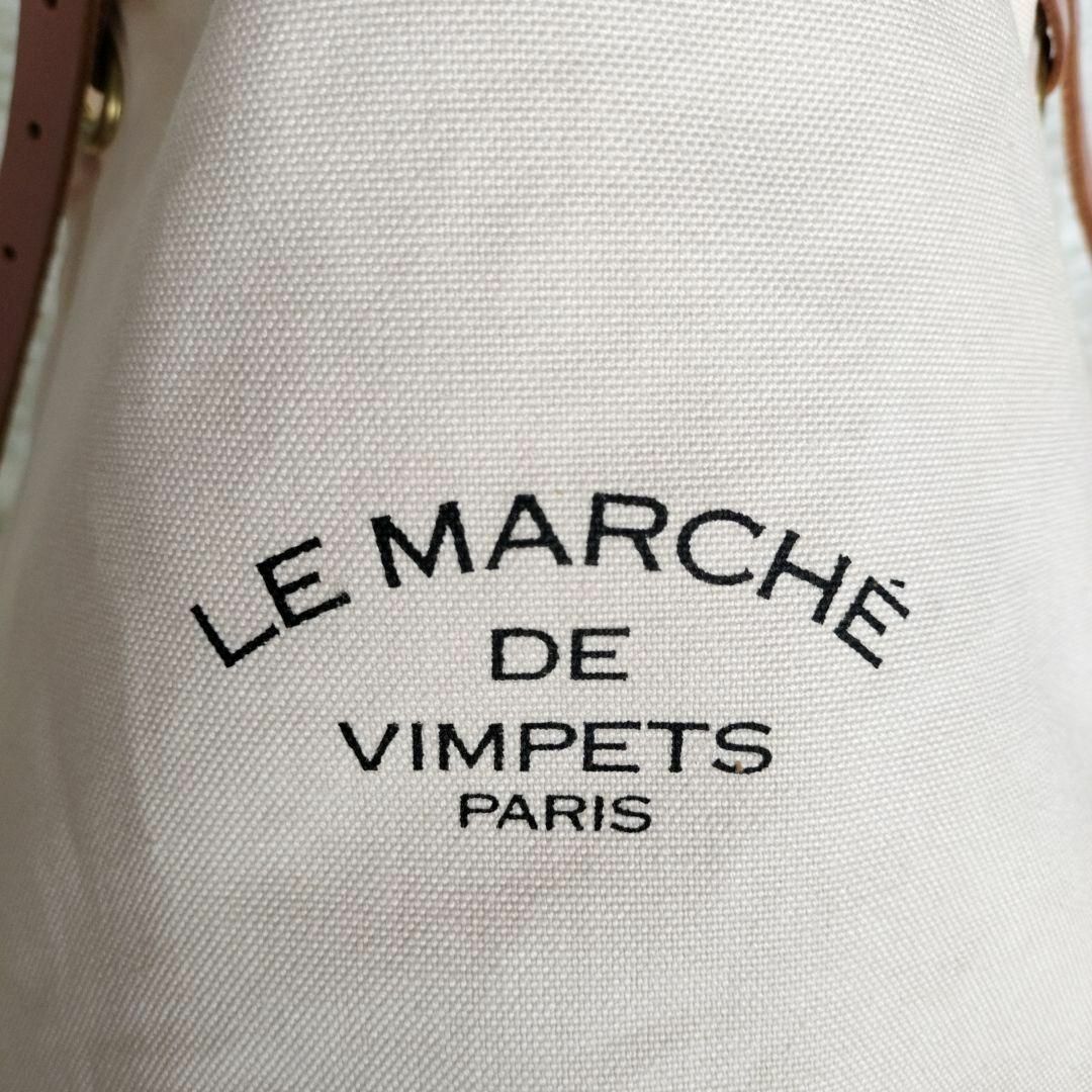 VIMPETS(ヴィムペッツ)のLE MARCHE DE VIMPETS PARISキャンバス2wayバッグ レディースのバッグ(トートバッグ)の商品写真
