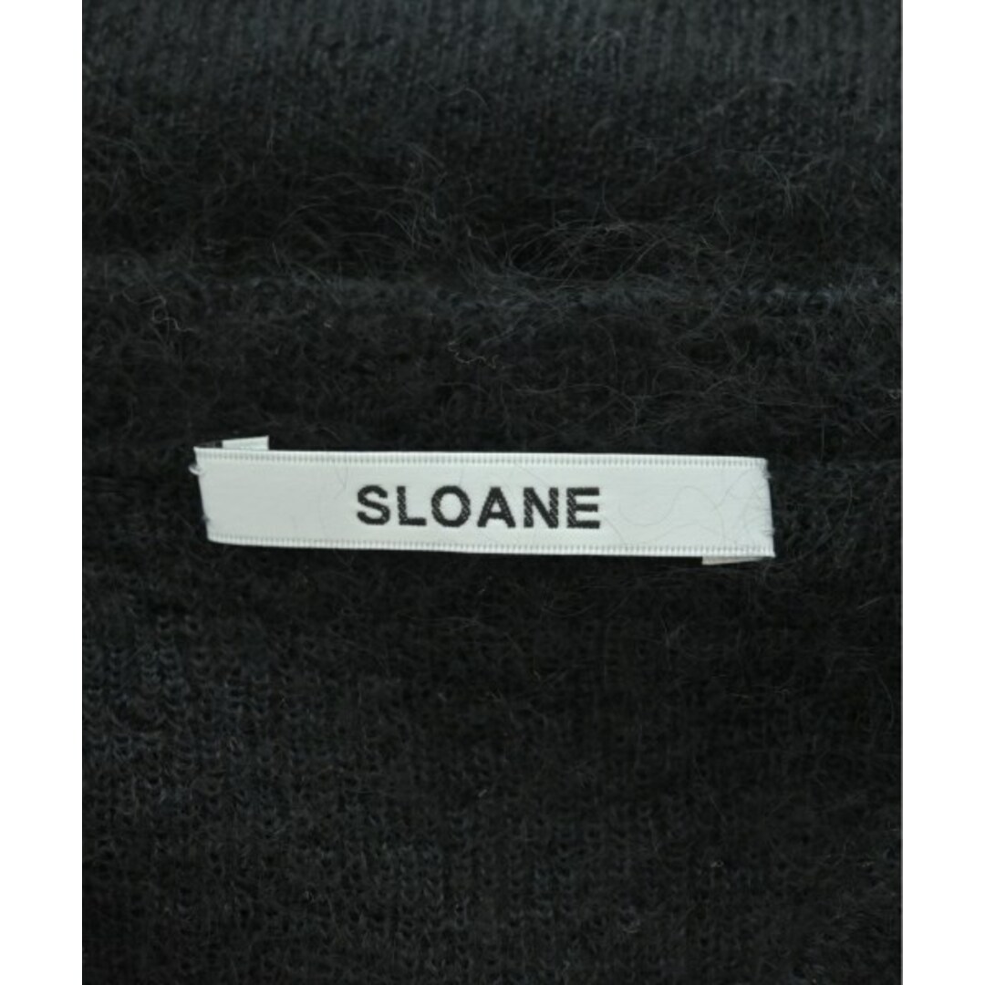 SLOANE(スローン)のSLOANE スローン ニット・セーター 1(S位) 黒 【古着】【中古】 レディースのトップス(ニット/セーター)の商品写真