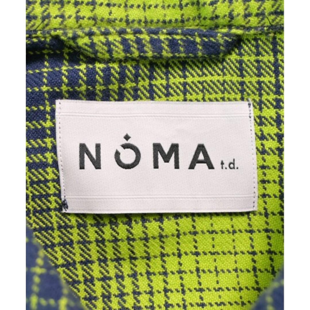 NOMA t.d.(ノマティーディー)のNOMA t.d. ブルゾン（その他） 2(M位) 黄緑x紺(総柄) 【古着】【中古】 メンズのジャケット/アウター(その他)の商品写真
