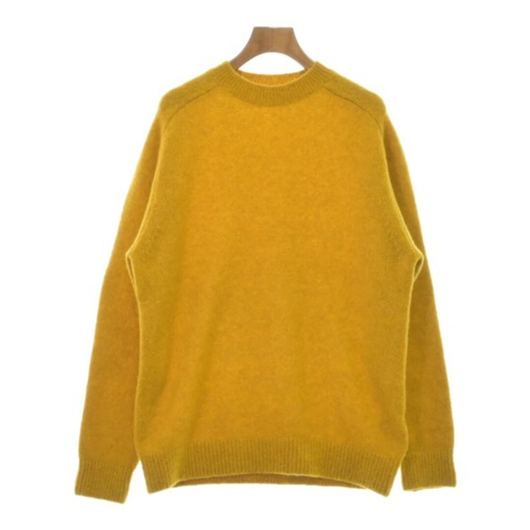 UNITED ARROWS(ユナイテッドアローズ)のUNITED ARROWS ユナイテッドアローズ ニット・セーター L 黄 【古着】【中古】 メンズのトップス(ニット/セーター)の商品写真