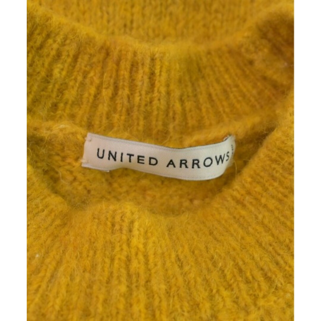 UNITED ARROWS(ユナイテッドアローズ)のUNITED ARROWS ユナイテッドアローズ ニット・セーター L 黄 【古着】【中古】 メンズのトップス(ニット/セーター)の商品写真