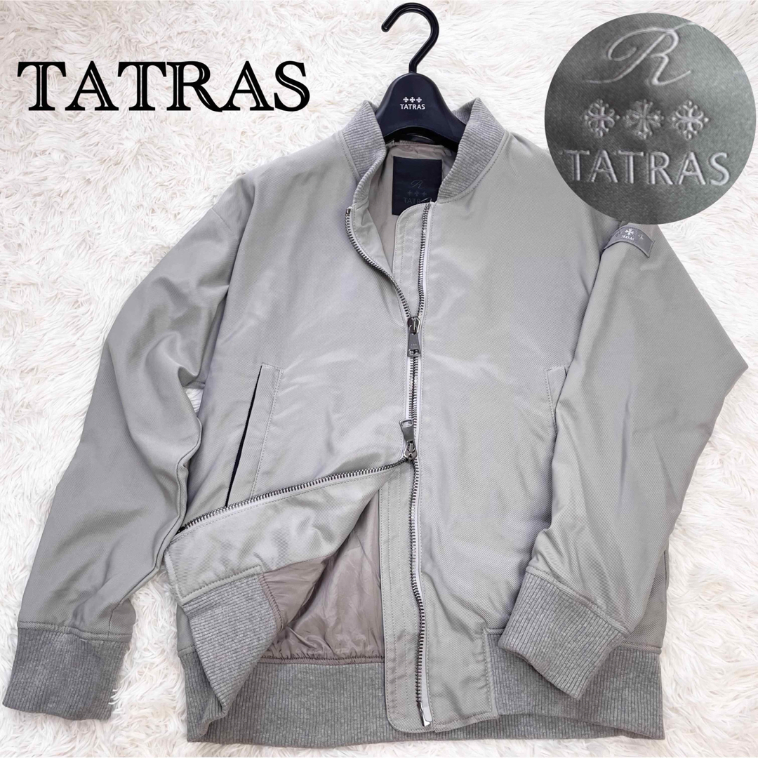 TATRAS(タトラス)のTATRS タトラス Rライン MTA18S4551 ボマージャケットブルゾン メンズのジャケット/アウター(ブルゾン)の商品写真